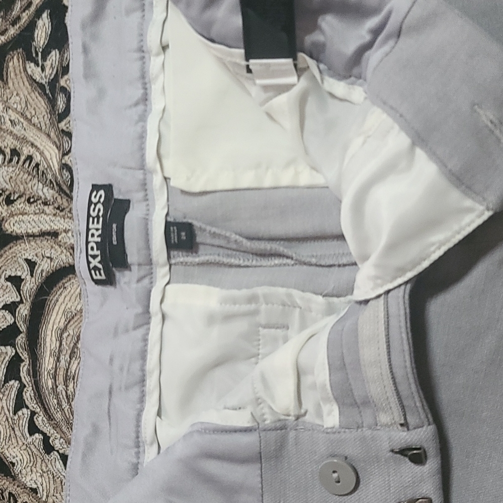 Gray pants